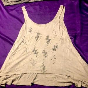 Lightning tank top